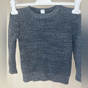 GAP Kids Gray Ribbed Sweater